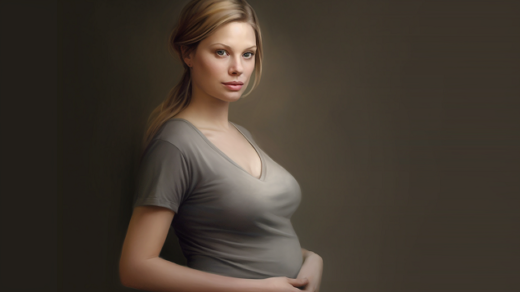 kobieta w zaawansowanej ciąży