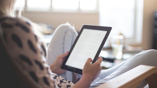 czytanie z czytnika e-booków