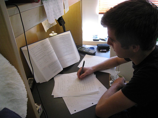 uczący się student